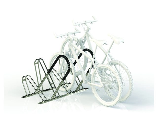Compact bicycle rack - modern design