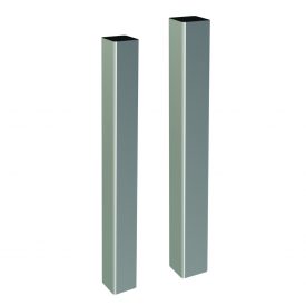 Square stainless bollards