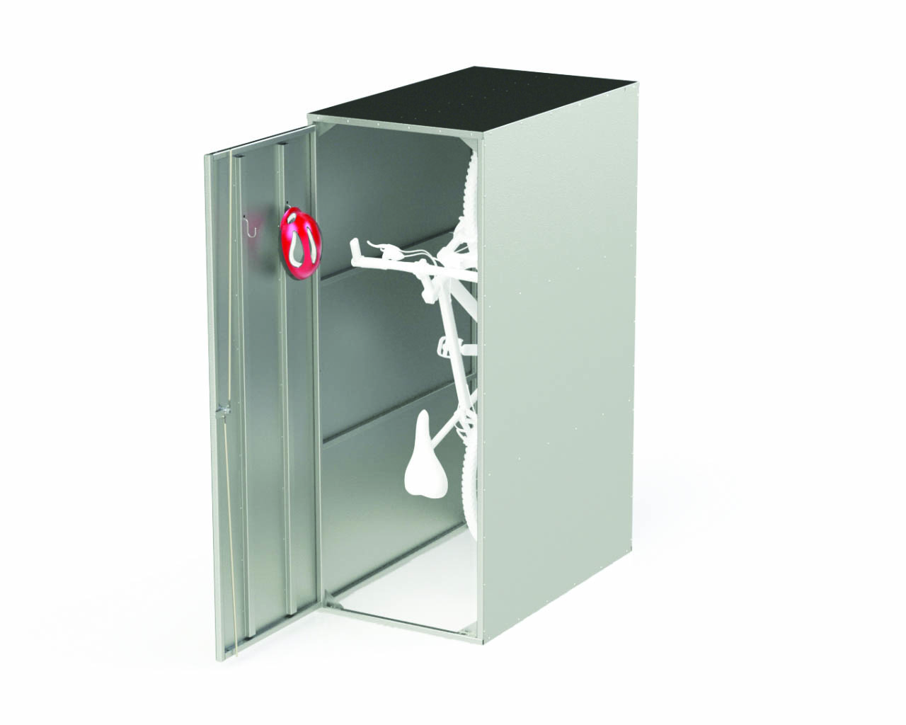 Vertical Bike Locker BVLH1 Leda Security Products