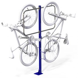 bicycle rack post mount