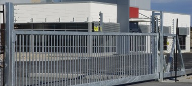 Security gates for construction clients