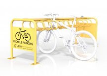 Bike rack temporary