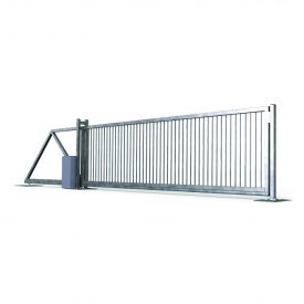 Security Undercarriage Cantilever Gate
