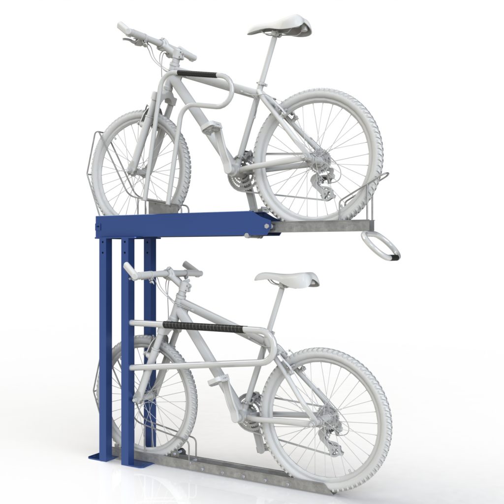 bikerackwithramp Leda Security Products