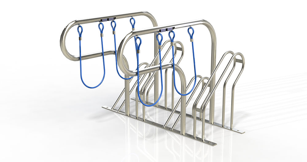 Electronic bicycle locking system Leda Security Products