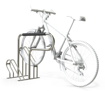 Compact bicycle rack CBR2SCTM - Leda Security Products