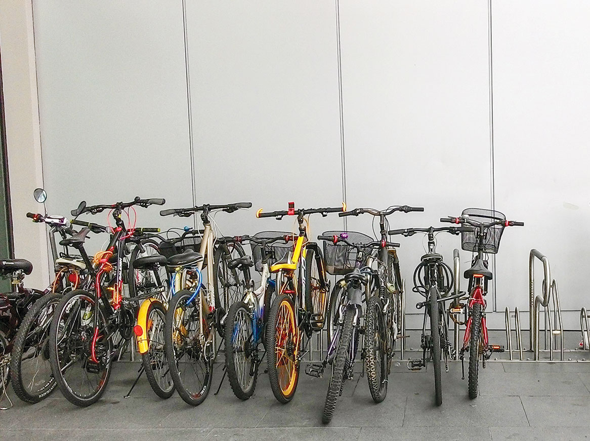 School bike racks Leda Security Products