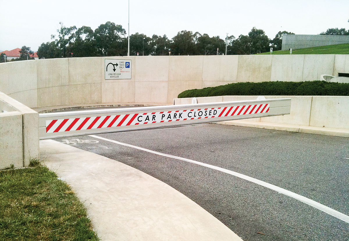 Sliding boom gates Leda Security Products