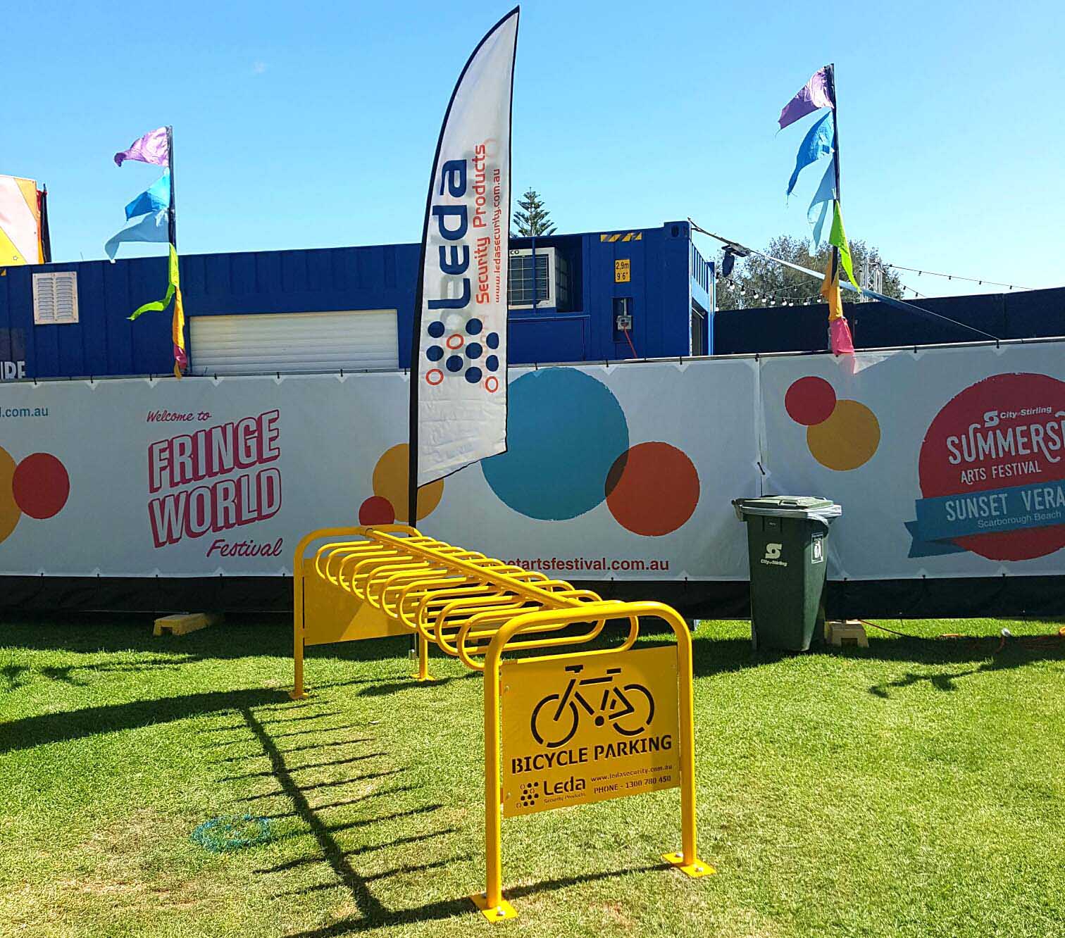 Bike Rack Hire Leda Security Products