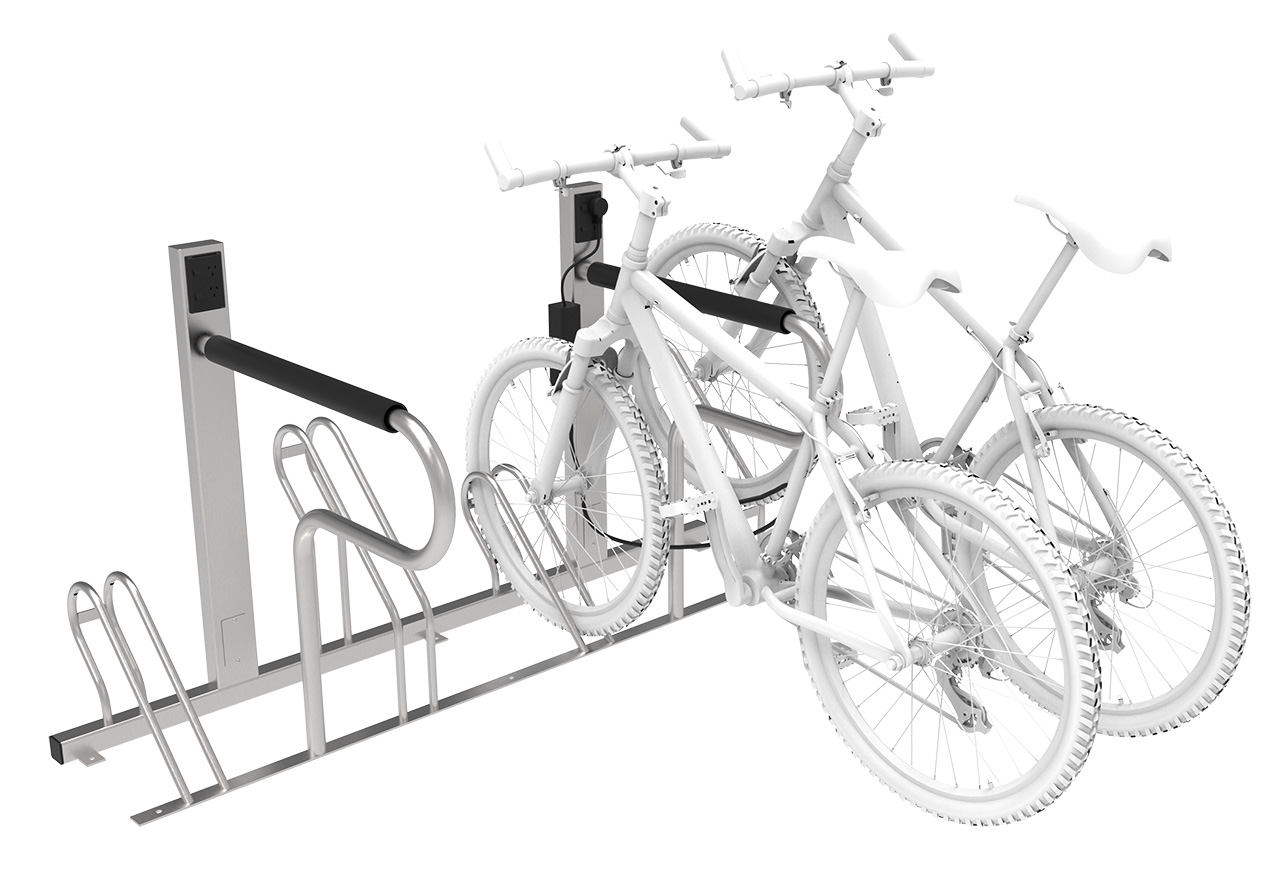 eBike Rack bicycle parking securabike Leda Security Products